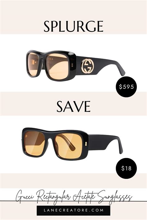 gucci dupes sunglasses|Gucci look alike sunglasses.